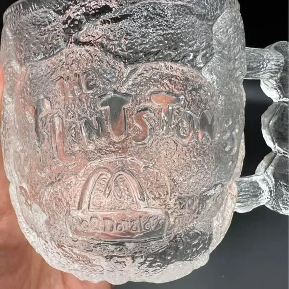 The Flintstones Drinking Glass Rocky Road Mug, Made In USA